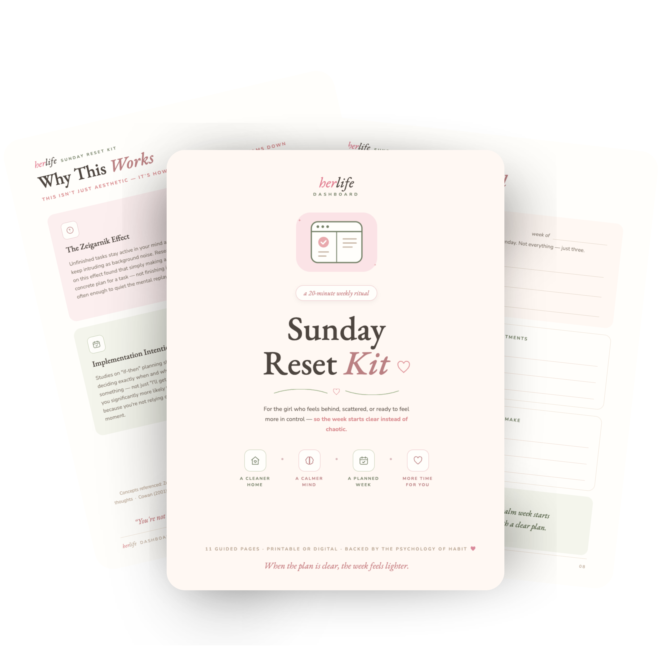 HerLife Sunday Reset Kit preview